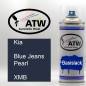 Preview: Kia, Blue Jeans Pearl, XMB: 400ml Sprühdose, von ATW Autoteile West.